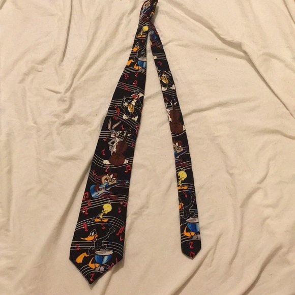 Vintage Looney Tunes Tie - Picture 3 of 5